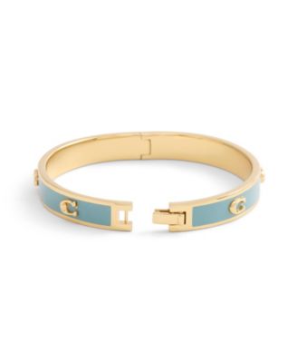 Signature C Enamel Bangle Bracelet