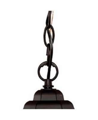 Textured Glass Lantern Hanging Light – Classic Lighting for Exterior Spaces