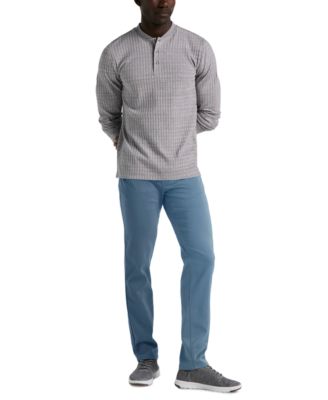 Perry Ellis - Men's Double-Weave Slim-Fit 5-Pocket Pants