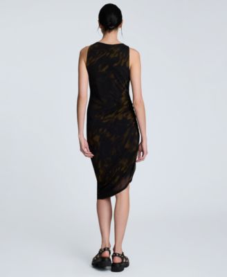 Women's Sandra Side-Ruched Asymmetric Tank Dress