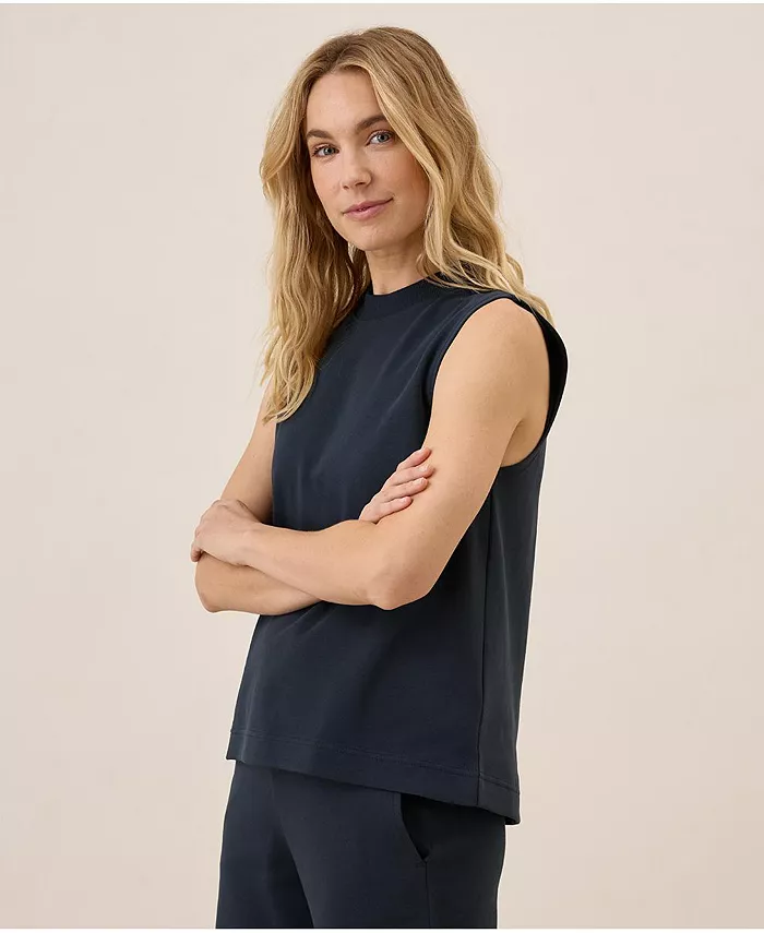 Women's Airplane Mock Neck Shell - thumbnail 8