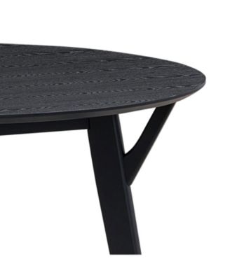 Round Kitchen Table & 4 Fabric Chairs