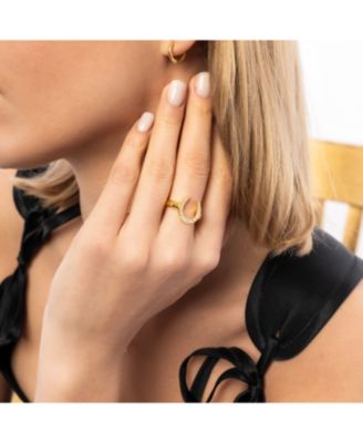 Sterling Silver Horseshoe Equestrian Ring