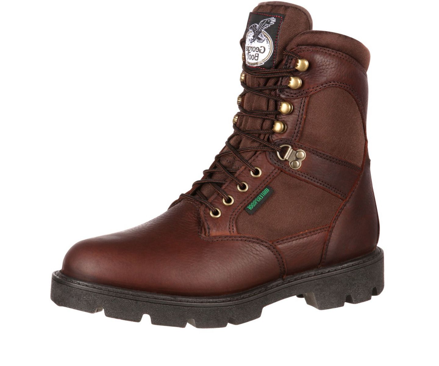 Мужские ботинки GEORGIA BOOT Homeland Waterproof Work Boot, цвет: Коричневый — фото 6