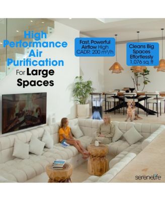 High-Performance Air Purifier with Sleep Mode, Automatic Mode, and Filter Replacement Reminder for Bedrooms, Offices, and Living Rooms