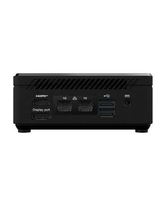 Cubi N ADL S-055BUS Mini Barebone Desktop Computer, Intel Celeron N100 1.8GHz, RAM, Storage and OS Not Included, Black