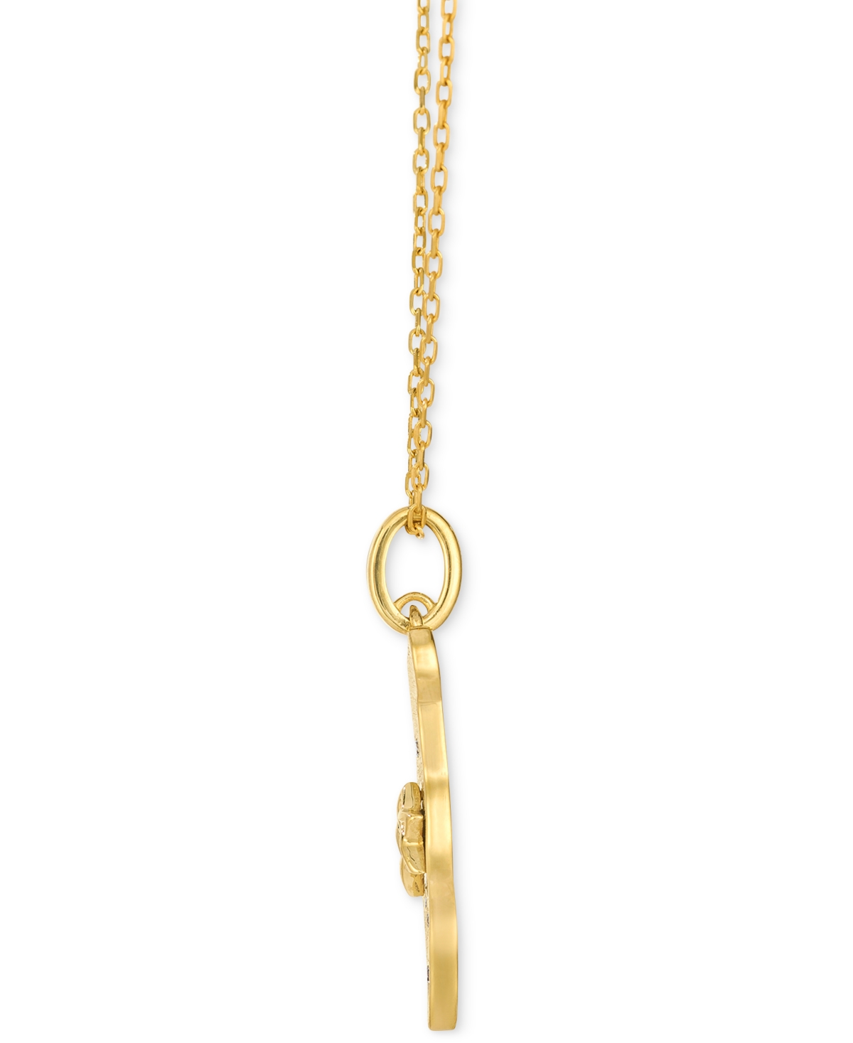 Le Vian Chocolate Diamond & Vanilla Diamond Star Of David Scatter Nugget Adjustable 19" Pendant Necklace (1/