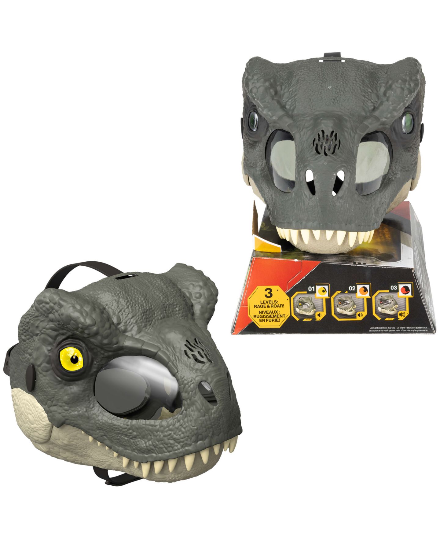 Детская игрушка Jurassic World Dominion Tyrannosaurus Rex Chomp N Roar Mask — фото 1