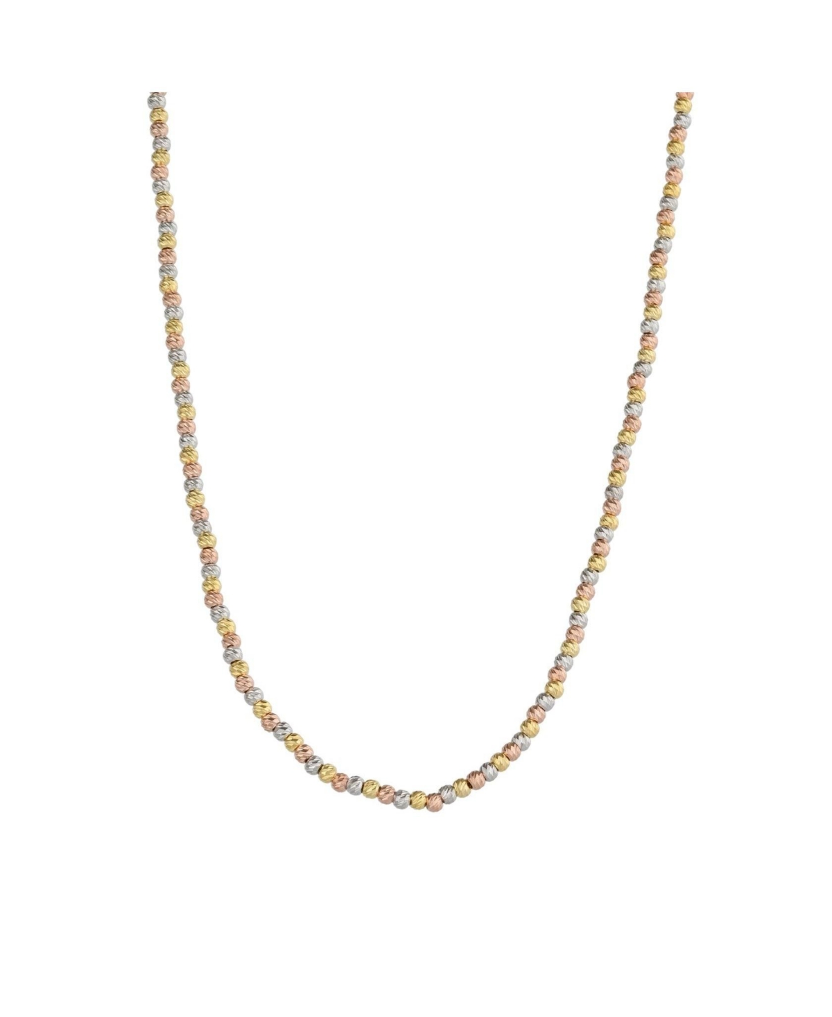 Sterling Silver Dorissa Rose Gold - Gold - Silver Sterling Silver Necklace - Rose gold