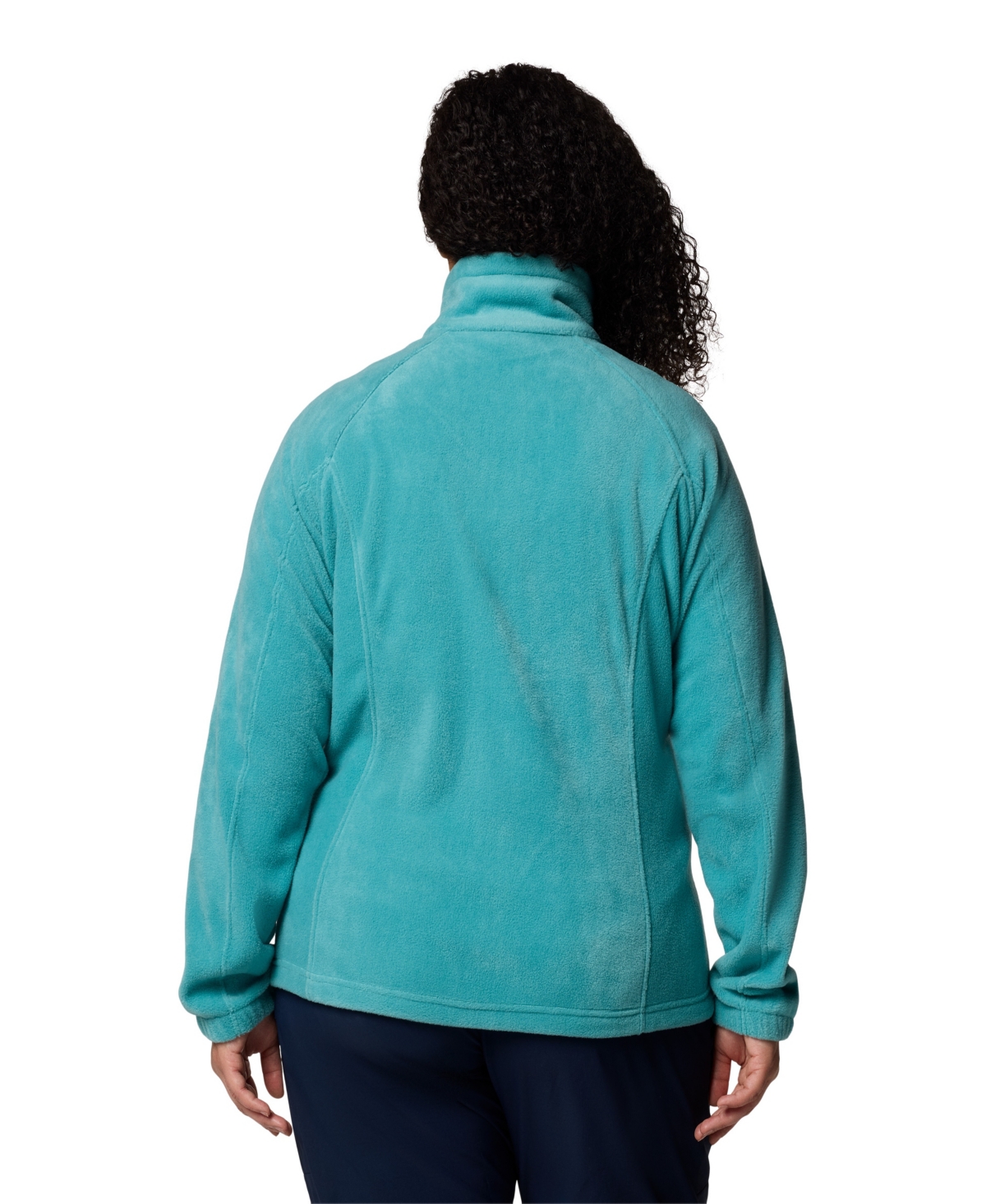 Columbia Plus Size Benton Springs Fleece Jacket In Blue