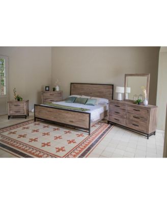 2-Drawer Nightstand – Functional Bedside Table with Storage