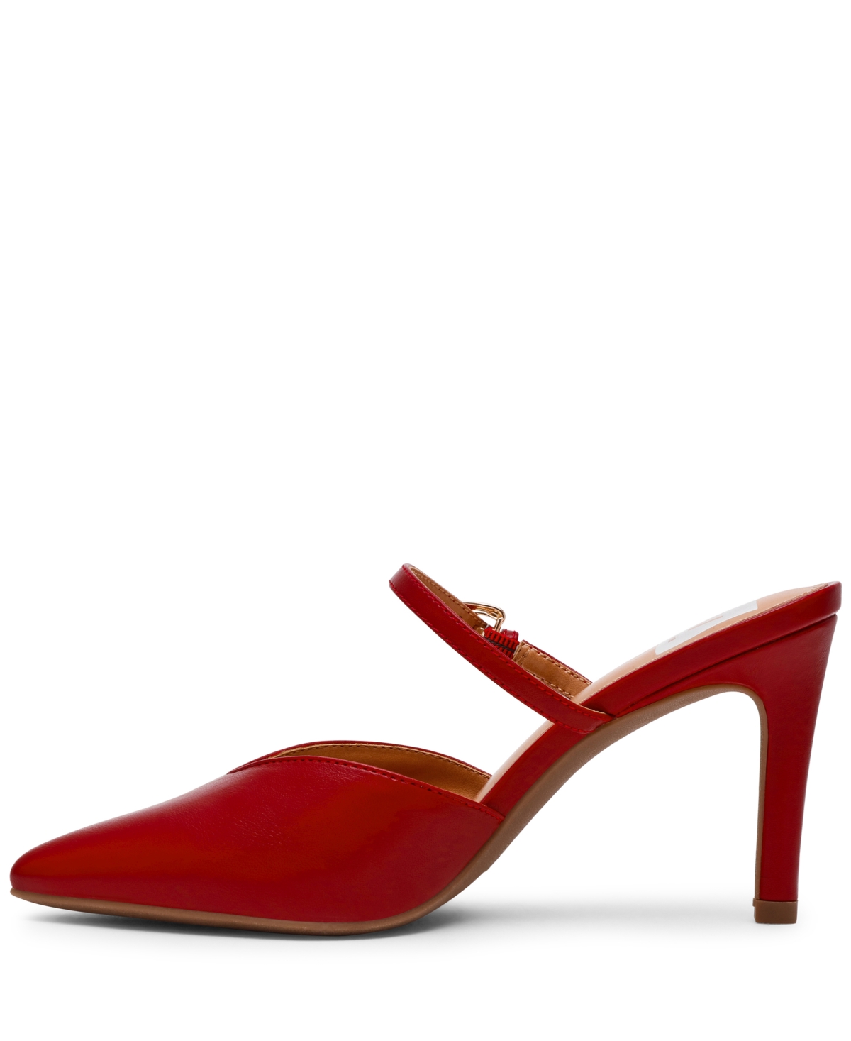 Dv Dolce Vita Women's Elleganza Buckle Strap Two Piece Pumps In Red
