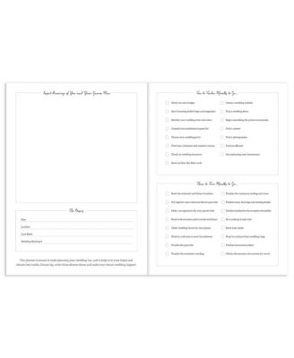 Woah! Undated 7.5"x10.25" Monthly Wedding Planner