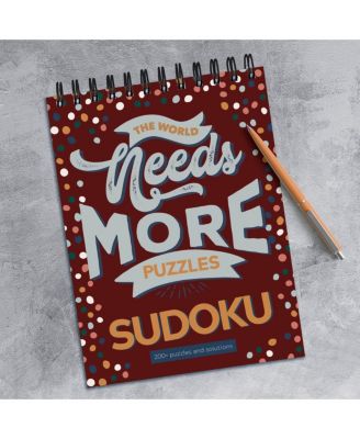 The World Needs More Sudoku Book Puzzle Pad