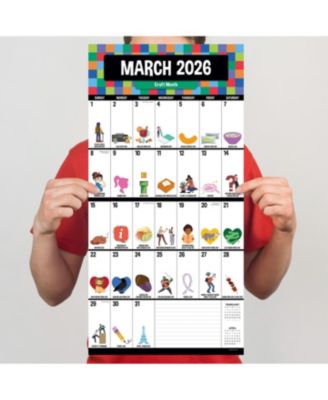 2026 Every Day's A Holiday Wall Calendar