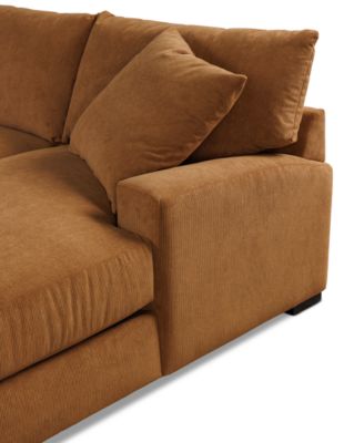 Rhyder 5-Pc. Fabric Chaise Sectional