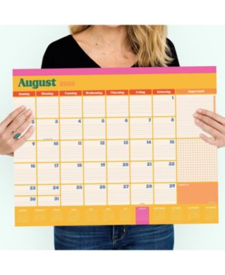 2026 Every Day&#39;s A Holiday Large Desk Pad Monthly Blotter Calendar
