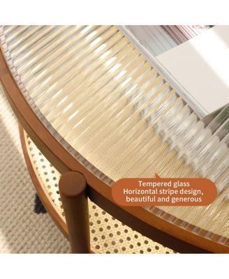 Modern Farmhouse Nesting Coffee Table Set