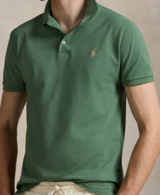 Men's Classic-Fit Stretch Mesh Polo Shirt
