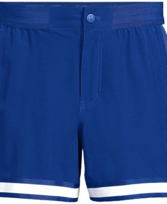 Men's 5" Quick Dry Striped Pull on Board Short