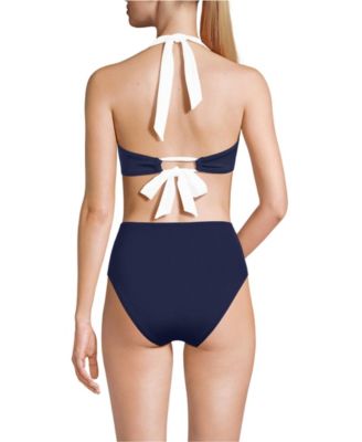 Women's Seamed Halter Bikini Top