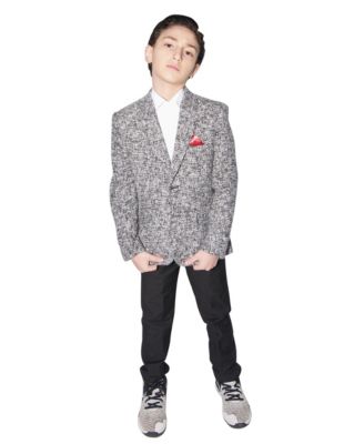 Toddler Black Slim Fit Jacket