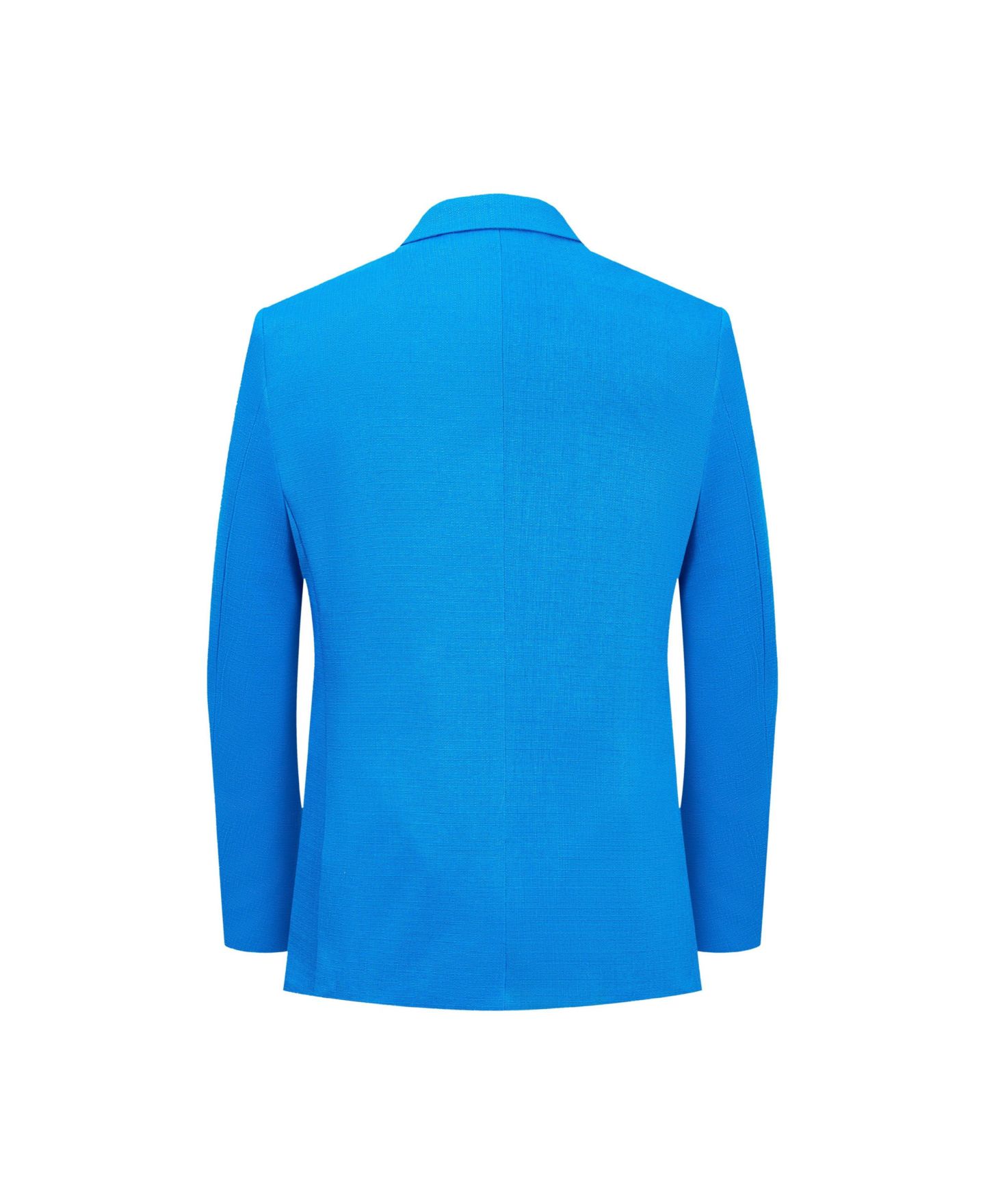 Пиджак Elie Balleh Royal Blue Slim Fit Classic Blazer для мальчиков, цвет: Королевский синий — фото 2