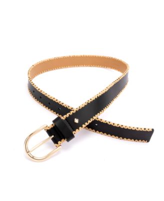 Women's 35mm Straw Edge Belt