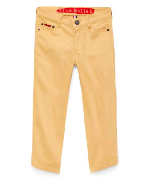 Брюки Elie Balleh Khaki Slim Fit 5 Pocket Twill для мальчиков, цвет: Хаки