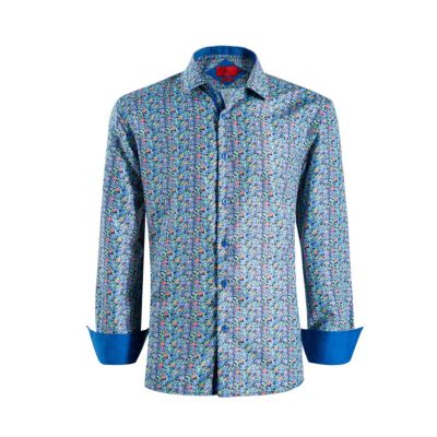 Big Boys Slim Fit Paisley Print Shirt