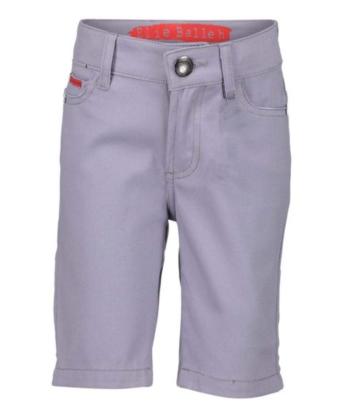 Шорты Elie Balleh Grey Cotton Twill для мальчиков, цвет: Серый