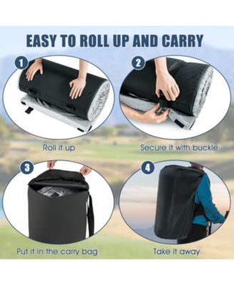 Lightweight Portable Memory Camping Mattress Foldable with Carrying Bag