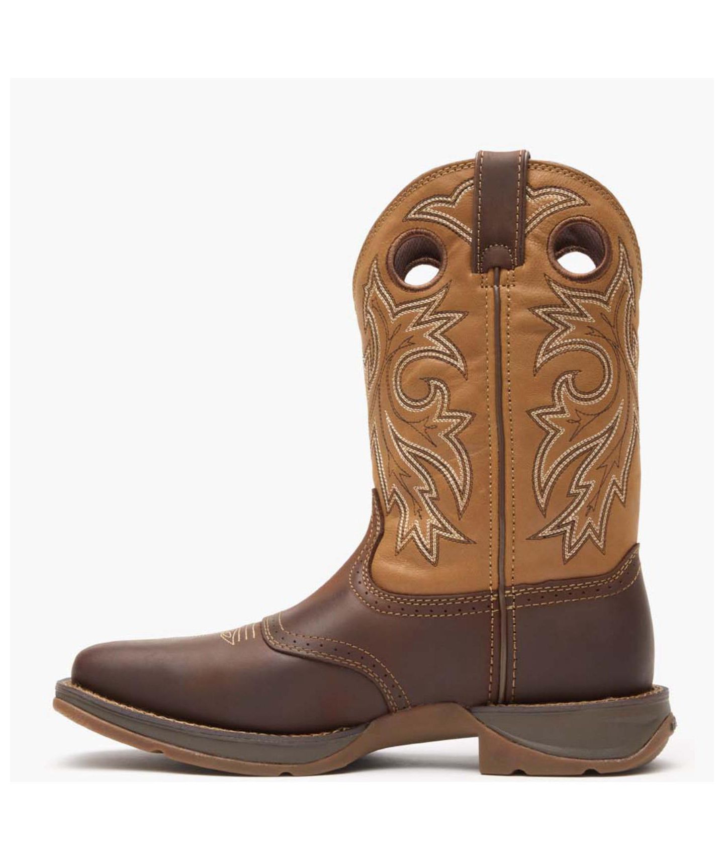 Мужские ботинки Durango Rebel by Saddle Up Western Boot, цвет: Коричневый / Светло-коричневый — фото 5