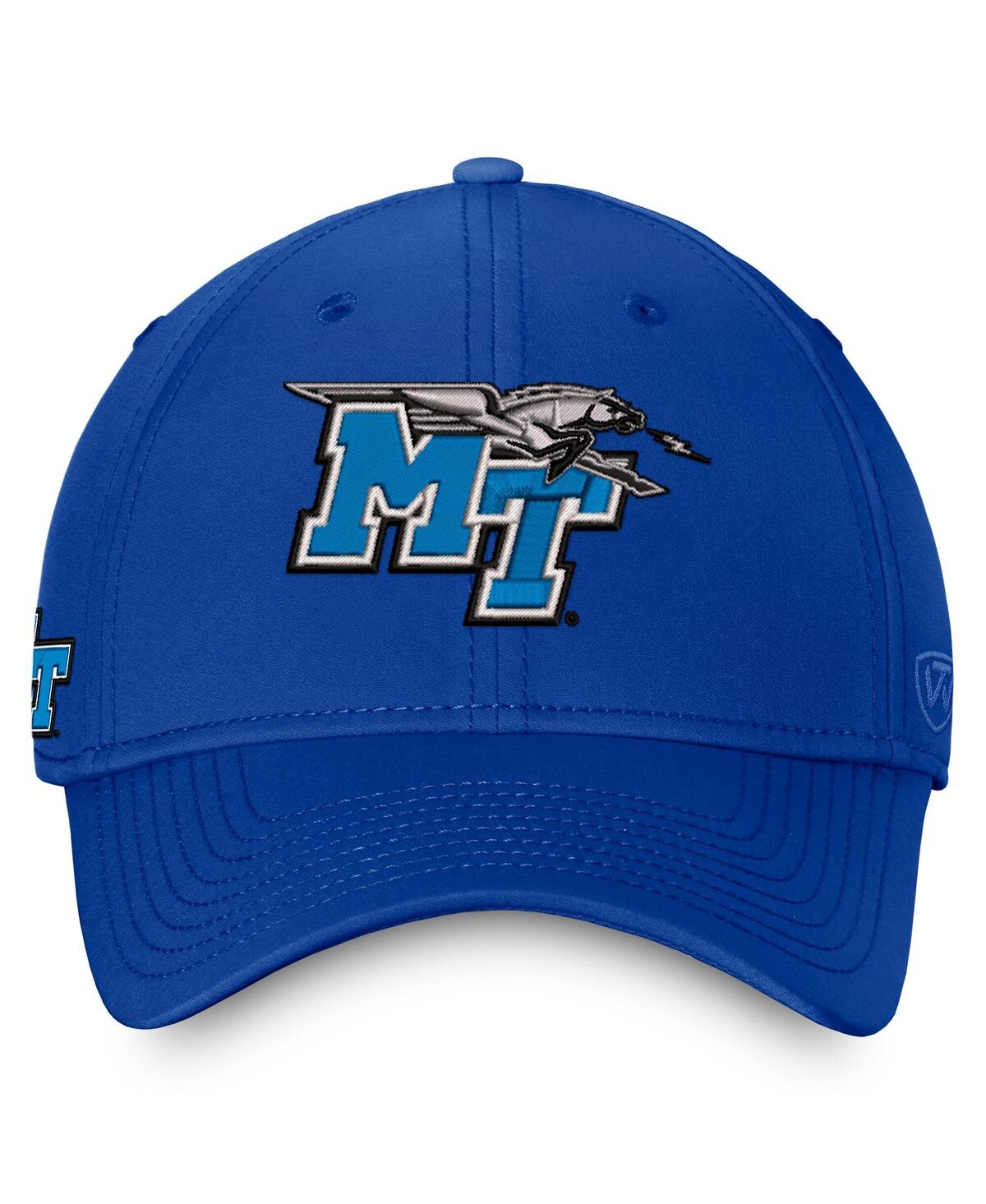 Top Of The World Men's Royal Mtsu Blue Raiders Reflex Flex Hat
