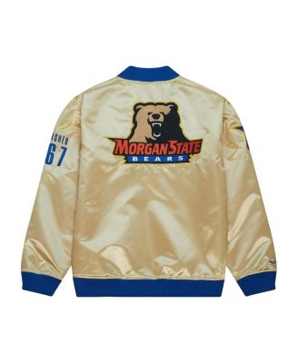 Men's Gold Morgan State Bears Team OG 2.0 Lightweight Satin Full-Zip Jacket