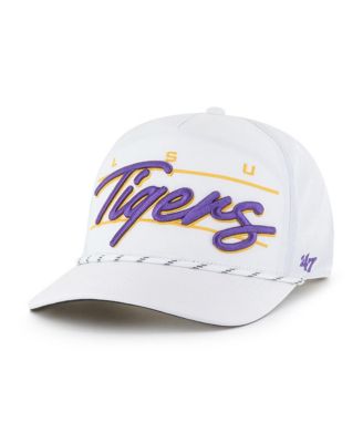 '47 Brand - Men's White LSU Tigers Condor Hitch brrr&deg; Adjustable Hat