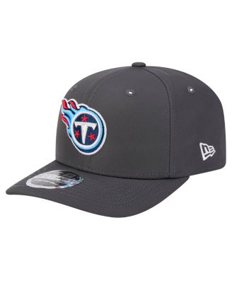 New Era - Men's Graphite Tennessee Titans Main 9SEVENTY Stretch snap Hat