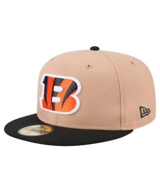 New Era - Men's Tan Cincinnati Bengals Logo Main 59FIFTY Fitted Hat