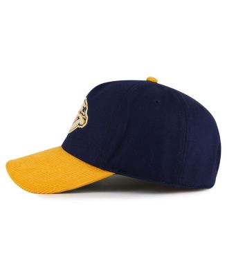 Men's Navy/Gold Nashville Predators Burnett Adjustable Hat