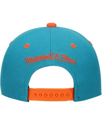 Big Boys and Girls Aqua Miami Dolphins All In 2.0 Adjustable Hat