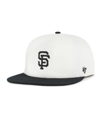 Women's White/Black San Francisco Giants Foundation Captain Snapback Hat