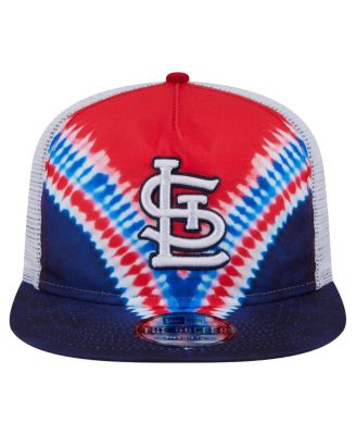 Men's St. Louis Cardinals Tie-Dye Golfer Trucker Adjustable Hat