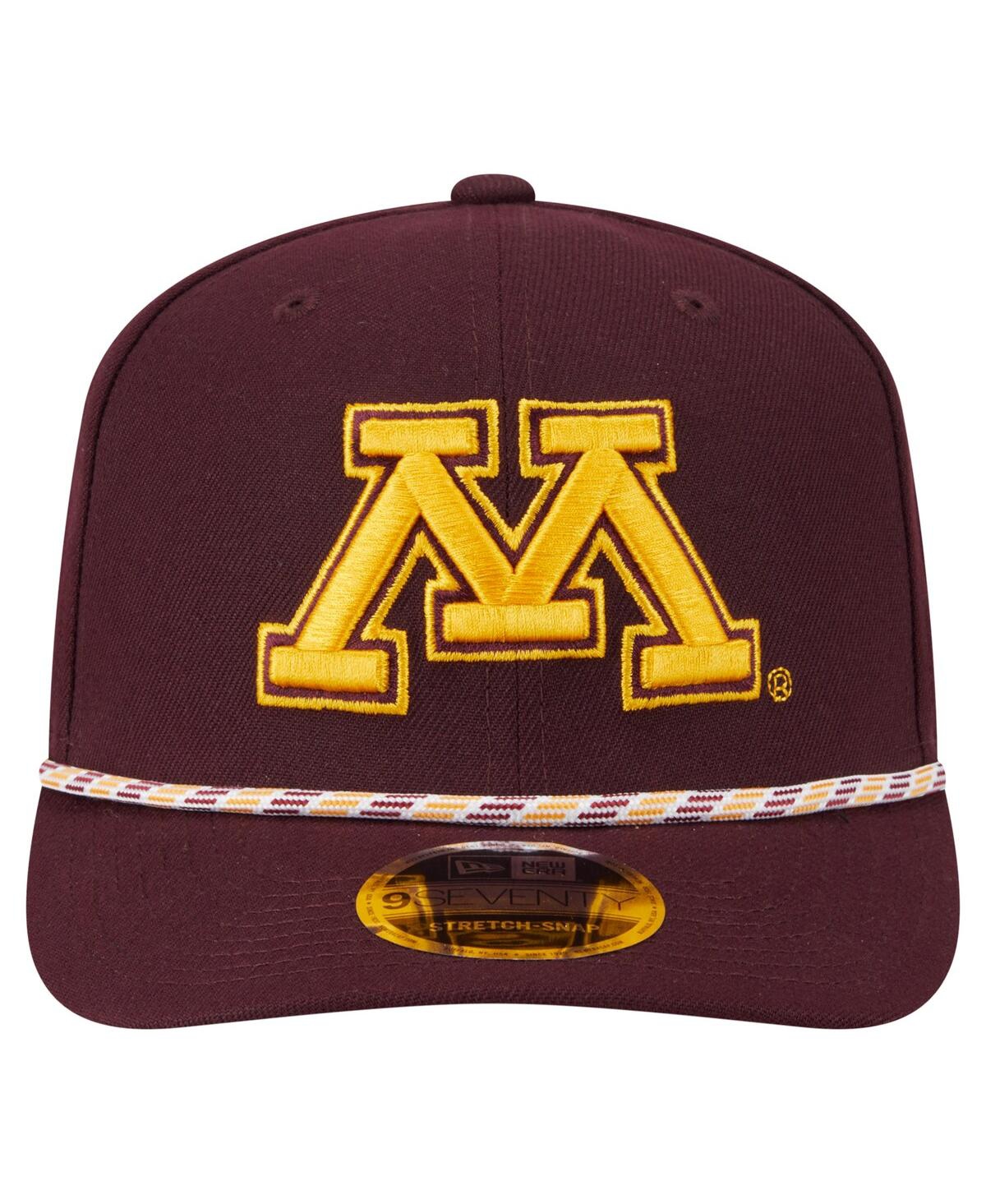 New Era Men's Maroon Minnesota Golden Gophers Game Day Multi-rope 9seventy Stretch Snap Hat
