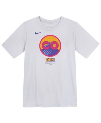 Preschool White Colorado Rockies 2025 City Connect Logo T-Shirt