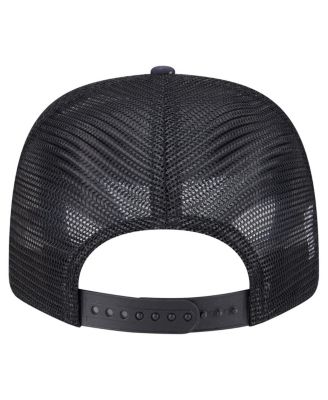 Men's Navy/Black Los Angeles Rams Adventure Drinks Pattern 9SEVENTY Stretch Snap Hat