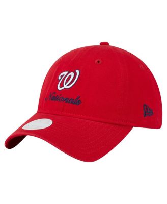 New Era - Women's&nbsp; Red Washington Nationals Preppy Team 9TWENTY Adjustable Hat