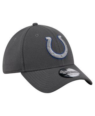 Men's Graphite Indianapolis Colts Main 39THIRTY Flex Hat