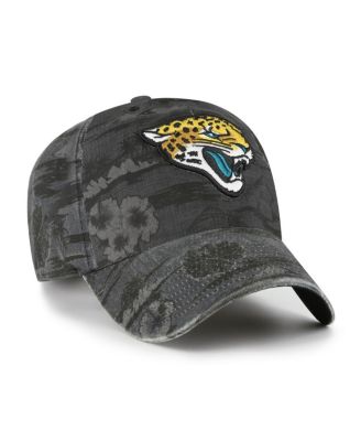 Men's Black Jacksonville Jaguars Fiji Clean Up Adjustable Hat