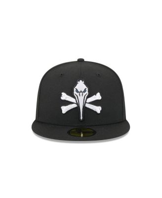 Men's Black Myrtle Beach Pelicans Theme Nights 59FIFTY Fitted Hat
