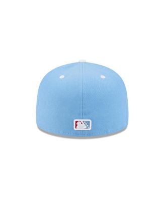 Men's Light Blue Louisville Bats Theme Nights 59FIFTY Fitted Hat